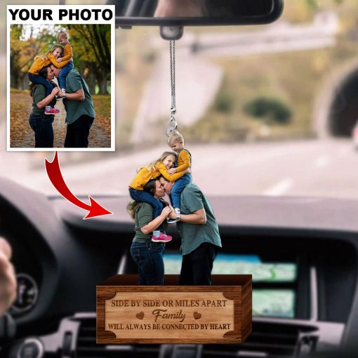 Customized Your Photo Family Car Ornament QFHY170602