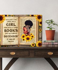 December Girl Canvas HXDT190312